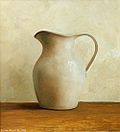 Witte kan, 50x45cm, 2004