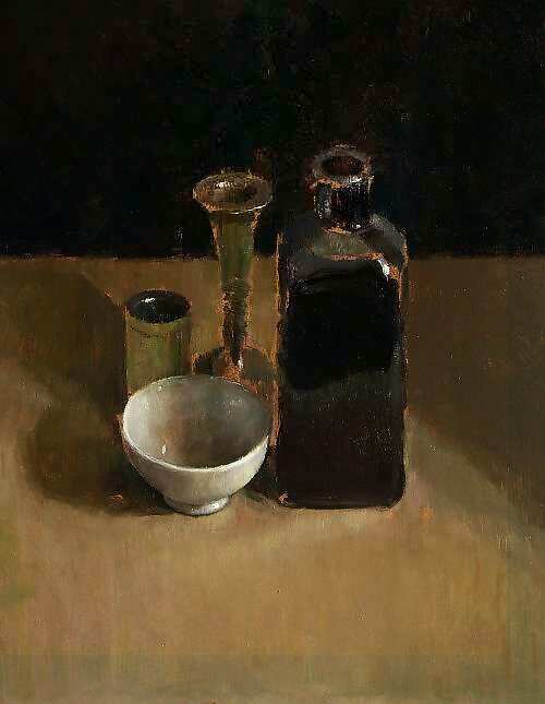 Stilleven met vaasje, 65x45cm, 2009.VERKOCHT