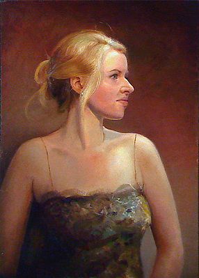Portret van charlotte, 50x35cm, 2011.