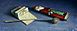 Stilleven met kerstman, 20x42cm, 2005. 