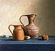 Stilleven met mexicaanse kruik, 50x47cm, 2005/8.