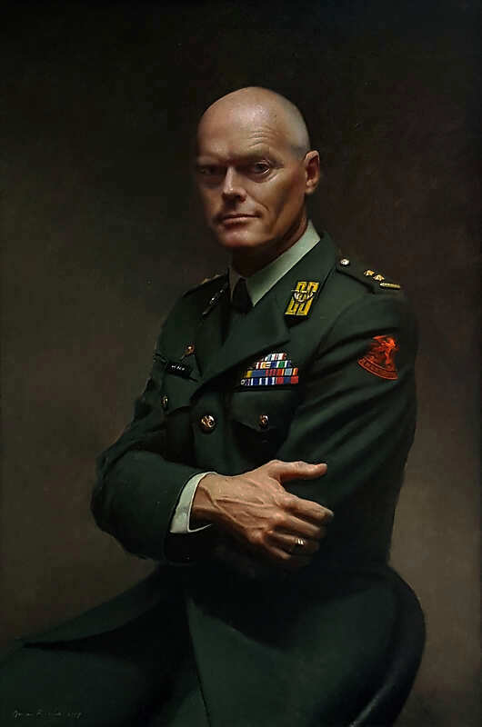 Painting: Militair Portret