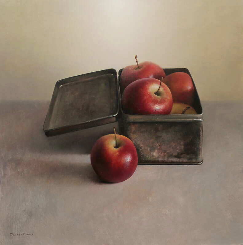 Painting: Stilleven met appels