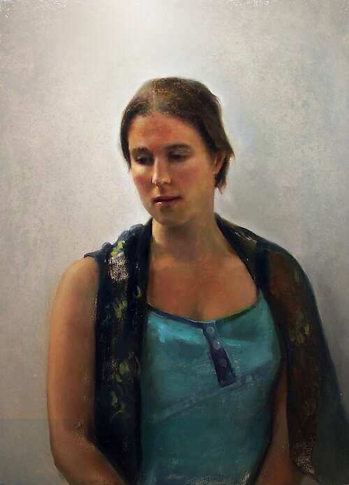 Painting: Portretstudie Laura