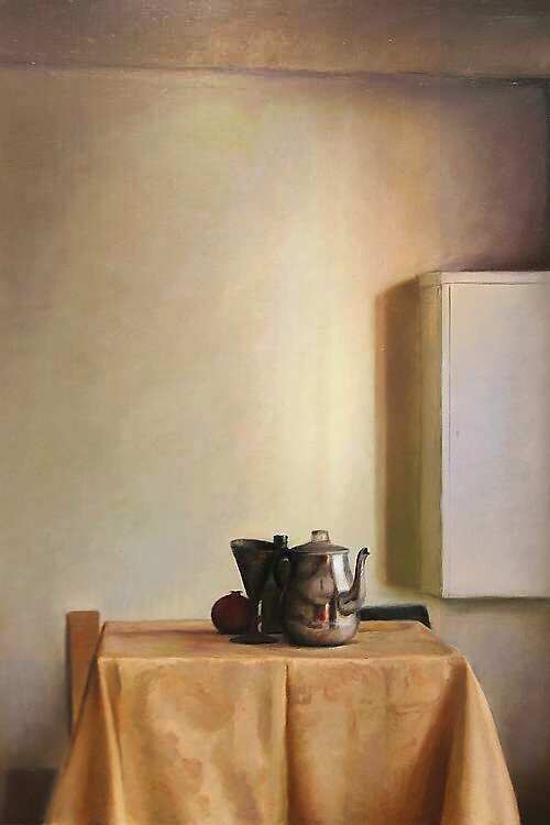 Painting: Stilleven met zonlicht