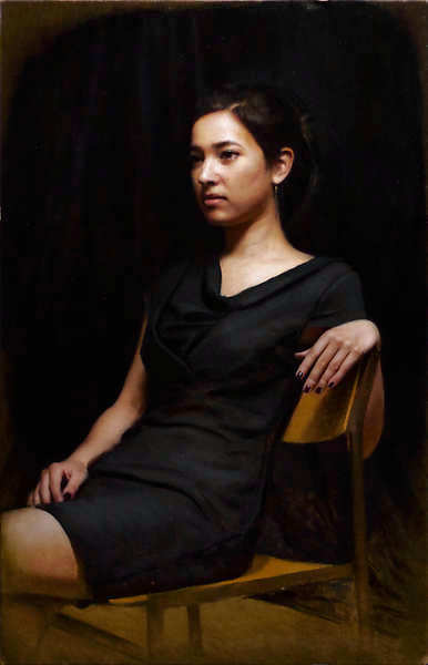 Painting: Portret van Irene