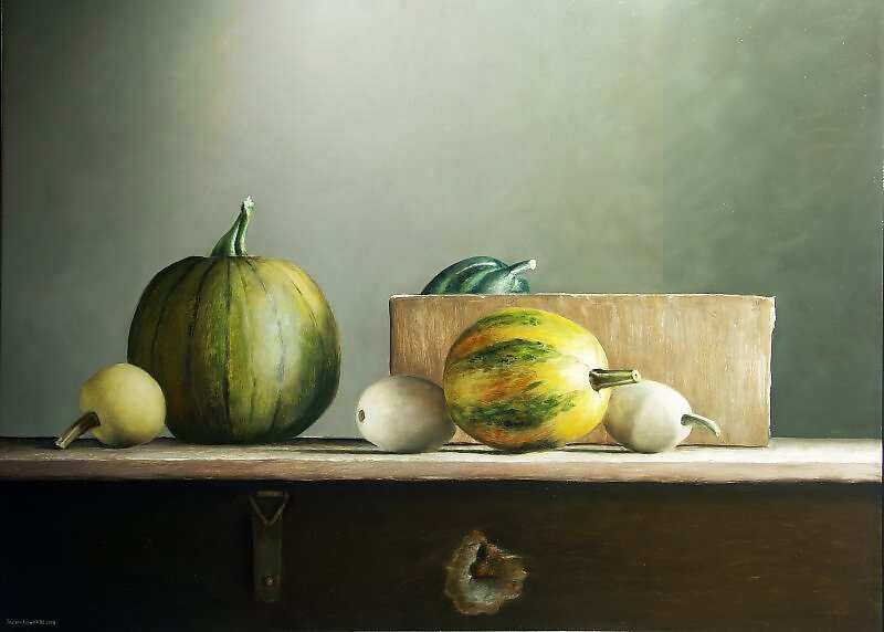 Painting: Pompoenen